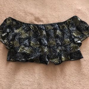 Tropical Crop top!🌿